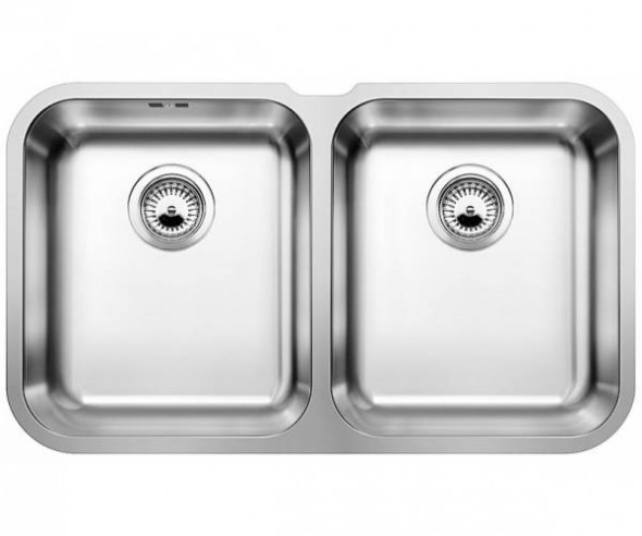 Blanco Supra 340/340-U stal szczotkowana zlewozmywak