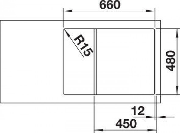Blanco Zia 45 S Compact Silgranit Puradur 524721