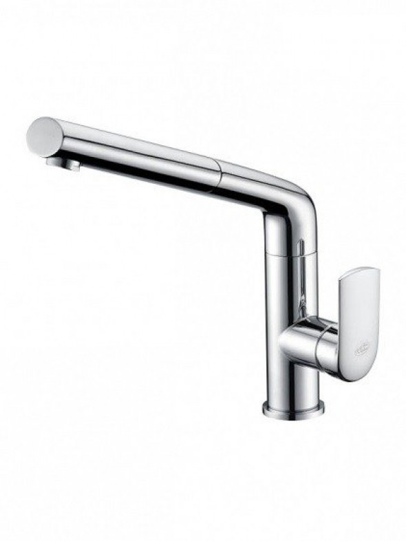 Bateria kuchenna Blue Water Stil chrom nowoczesny kran do kuchni z wyciąganą wylewką i głowicą ceramiczną