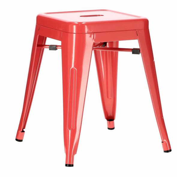 D2.Design Paris czerwony stołek