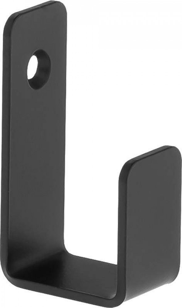 Haczyk Deante Mokko Nero pojedynczy wieszak łazienkowy w kolorze czarnym