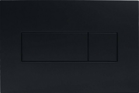 Deante Przycisk spłukujący Slim Nero do stelaży WC czarny mat