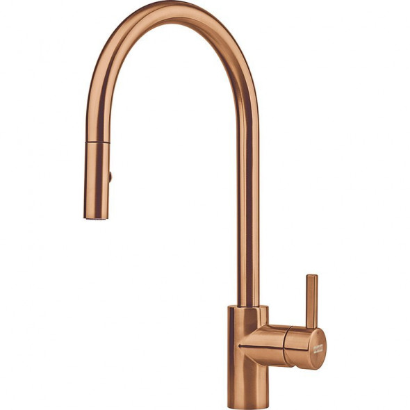 Franke Eos Neo M pull-out spray miedziany bateria kuchenna