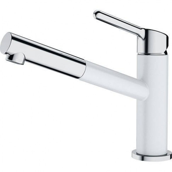 Franke Orbit pull-out biały polarny bateria kuchenna