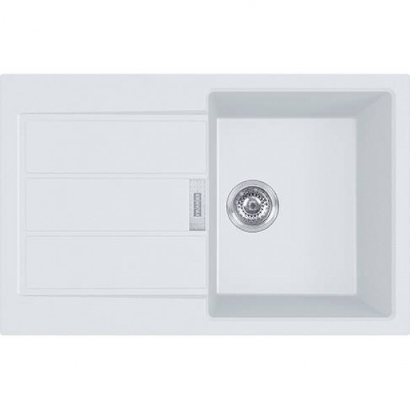 Franke Sirius S2D 611-78 Tectonite® biały polarny zlewozmywak