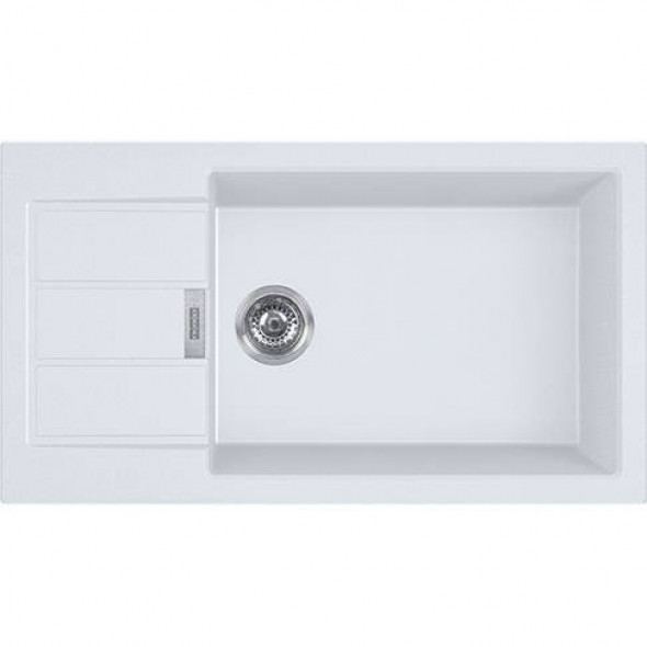 Franke Sirius S2D Slim 611-78 XL Tectonite® biały polarny zlewozmywak