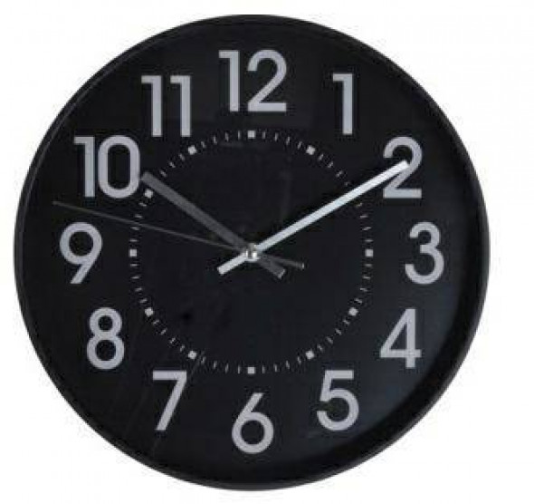 Intesi Batui czarny zegar