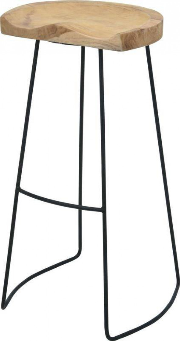 Intesi Bluff naturalny stołek barowy