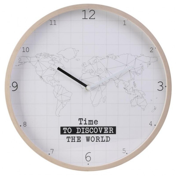 Intesi Discover biały zegar