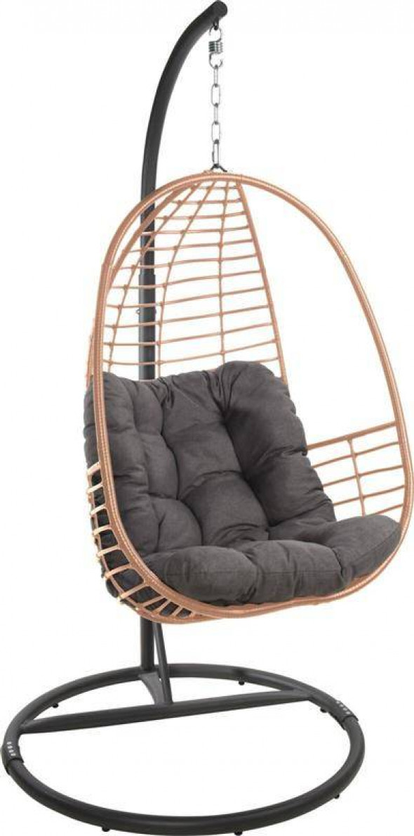 Intesi Jug techno rattan naturalny wiszący fotel