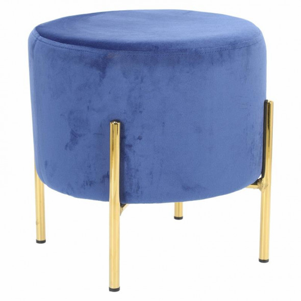 Intesi Lucia niebieska pufa