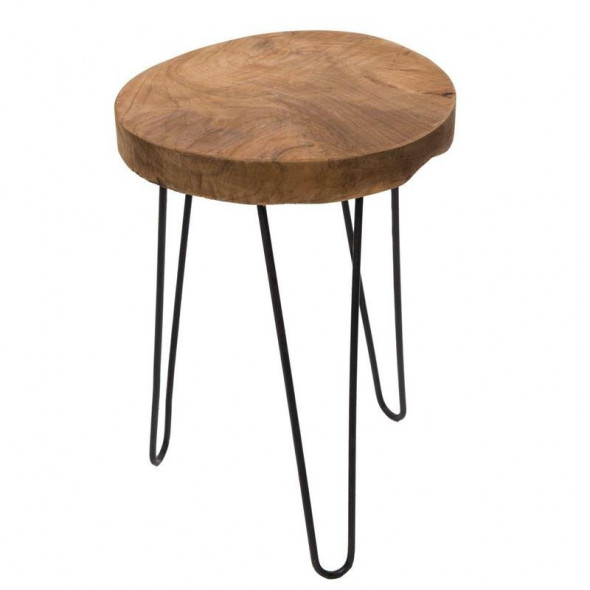 Intesi Miko czarny stołek