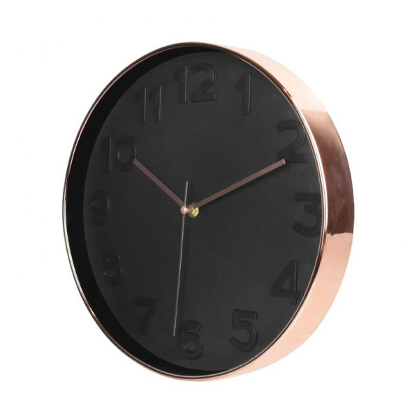 Intesi Rotin złoty/czarny zegar