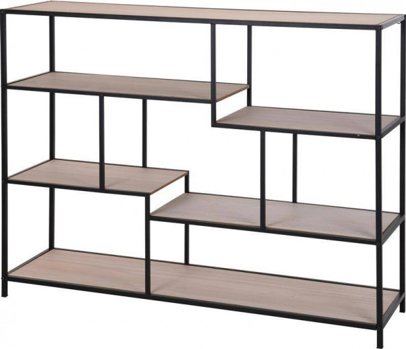 Intesi Seaford 2 M dąb metal regał