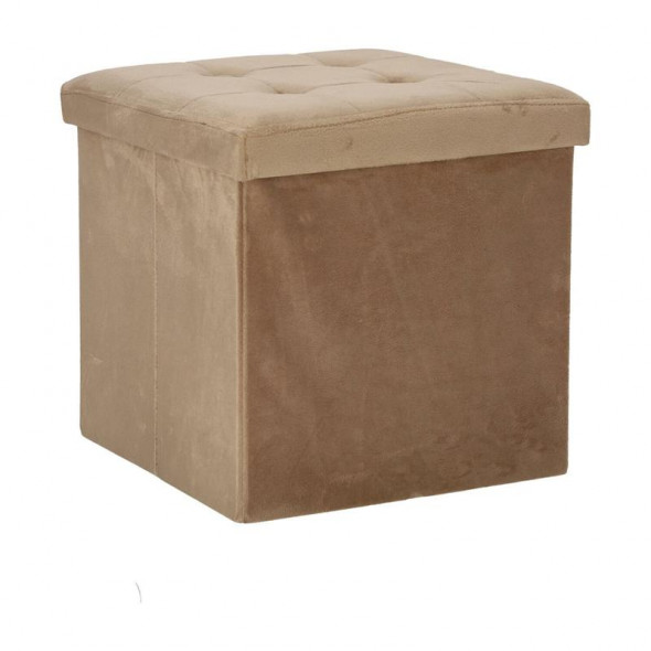 Intesi Vels VIC jasnobrązowa pufa