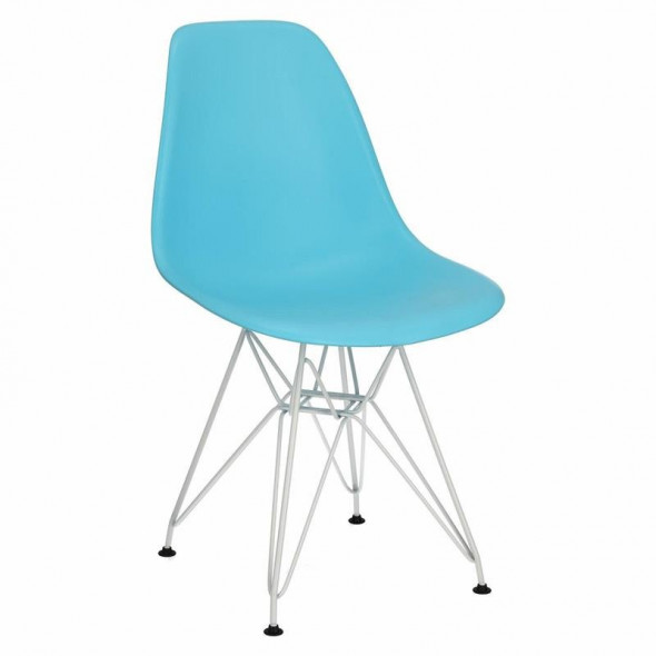 Krzesło P016 PP White ocean blue