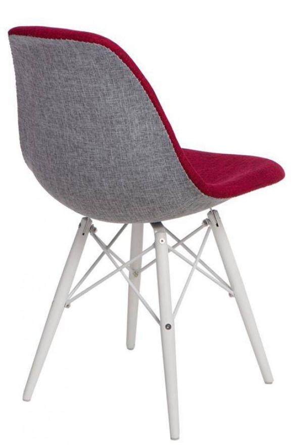 Krzesło P016W Duo czer. szare/white