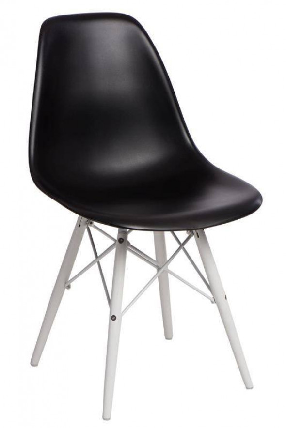 Krzesło P016W PP czarne/white
