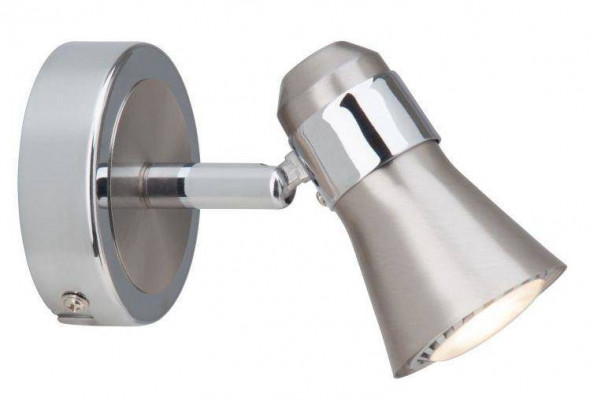 Lampa ścienna Brilliant SANNY chrom reflektorek