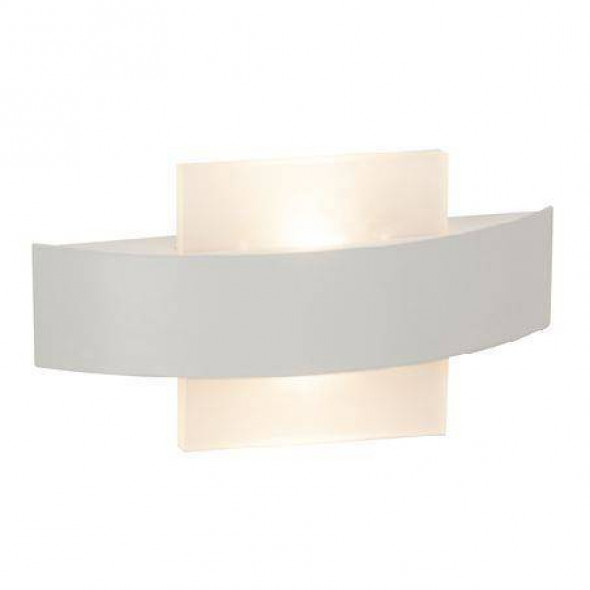 Lampa ścienna Brilliant SOLUTION biała nowoczesna