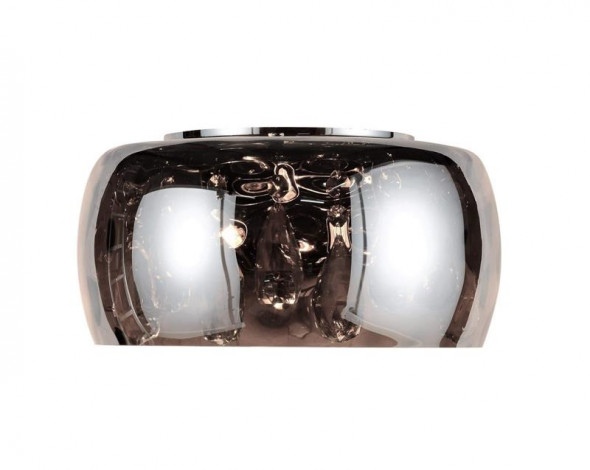 Lumina Deco Rubina W1 nowoczesna bursztynowa lampa ścienna kinkiet