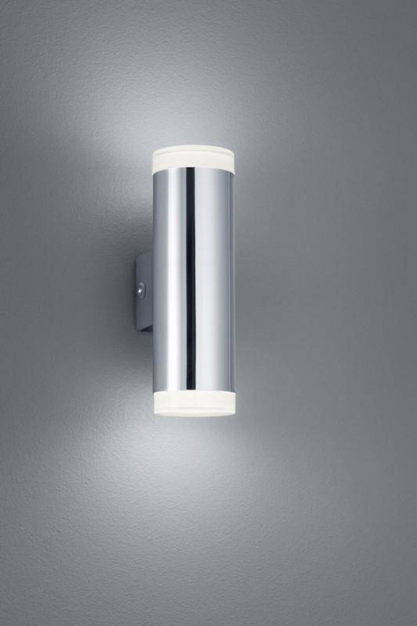 Lampa ścienna Trio RAY chrom biała łazienkowa