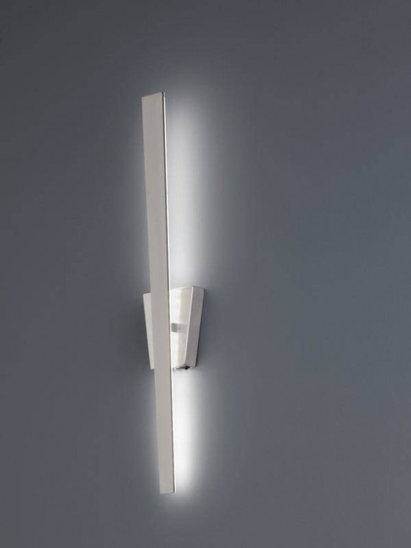 Lampa ścienna Trio ZITA nikiel mat nowoczesna