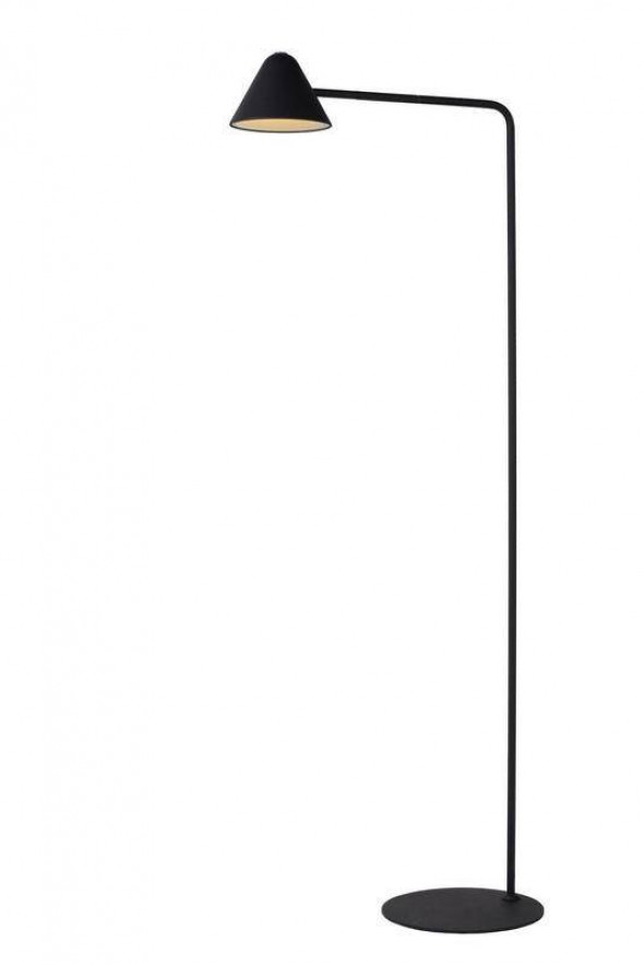 Lampa stojąca Lucide DEVON czarna podłogowa