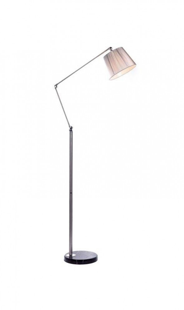 Lumina Deco Prizze biała podłogowa lampa stojąca