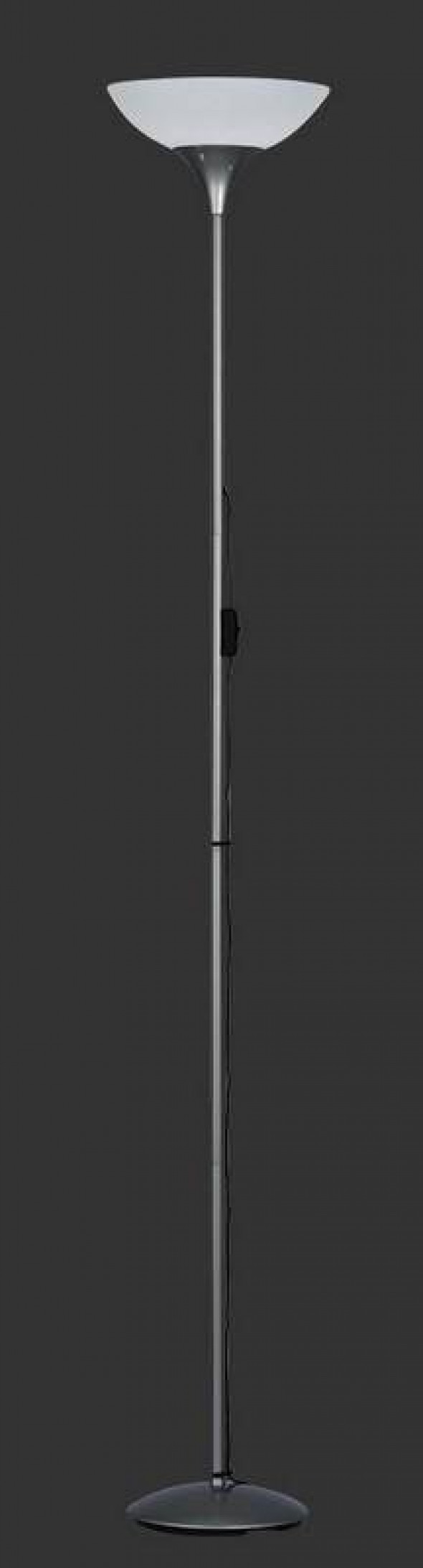 Lampa stojąca RL DEZWO tytanowybiała podłogowa