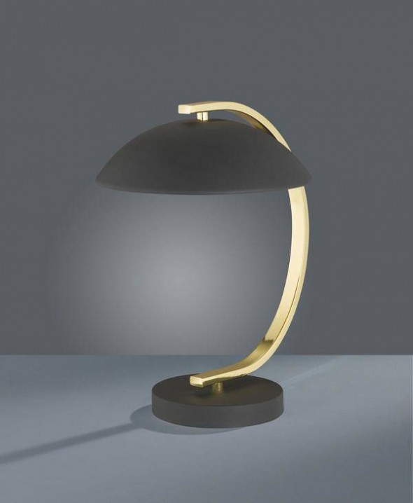 Lampa stojąca RL RETRO czarna stołowa