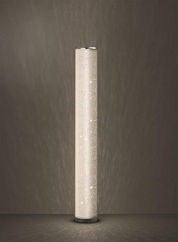 Lampa stojąca RL TICO Pilot w zestawie RGBW Wbudowany ściemniacz biała podłogowa