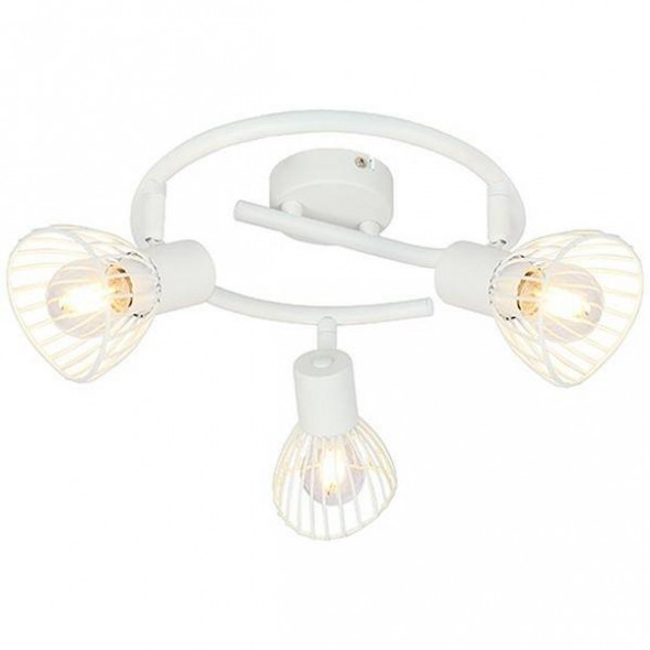 Lampa sufitowa Brilliant ELHI biała reflektorek