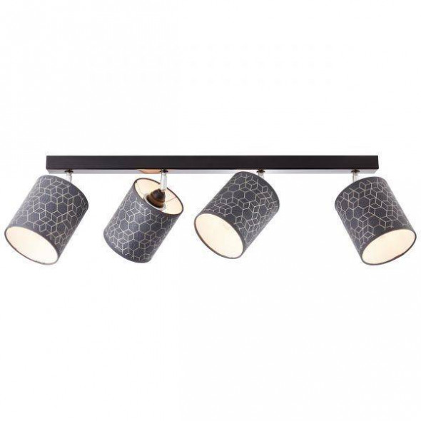 Lampa sufitowa Brilliant GALANCE czarna reflektorek