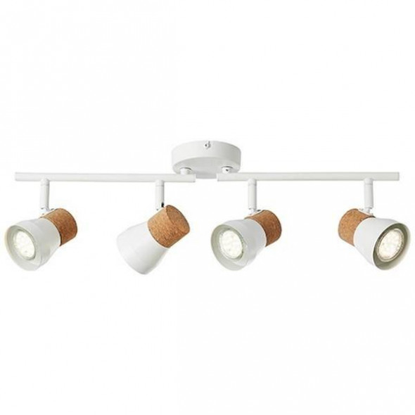 Lampa sufitowa Brilliant MOKA biała mat reflektorek