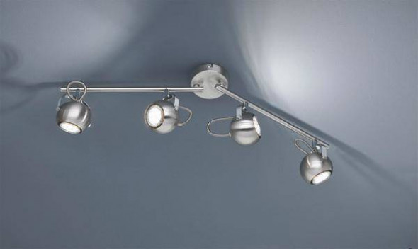 Lampa sufitowa RL BASTIA nikiel mat reflektorek