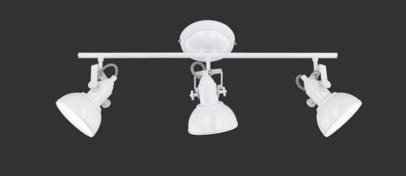 Lampa sufitowa RL GINA biała reflektorek