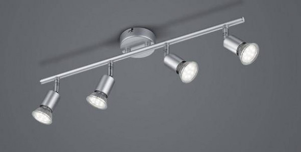 Lampa sufitowa RL PARIS tytanowy reflektorek