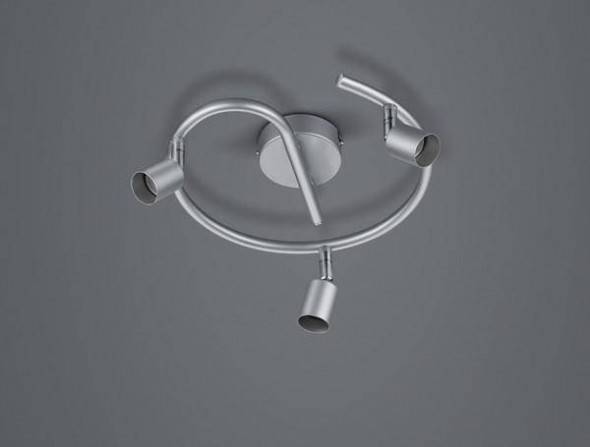 Lampa sufitowa RL PARIS tytanowy reflektorek