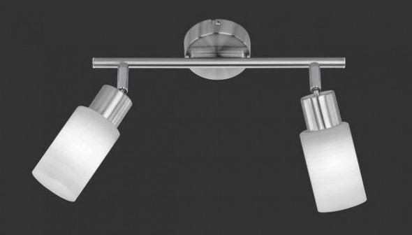 Lampa sufitowa Trio JONES nikiel matbiała reflektorek