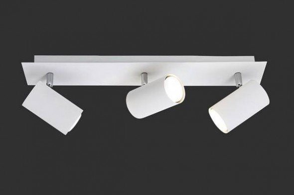 Lampa sufitowa Trio MARLEY biała reflektorek