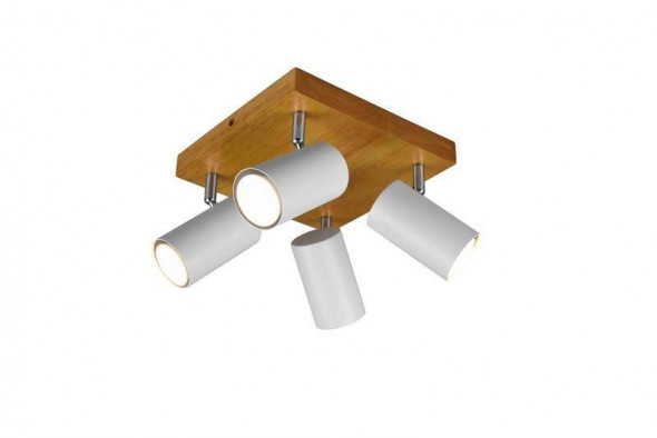 Lampa sufitowa Trio Marley biała reflektorek