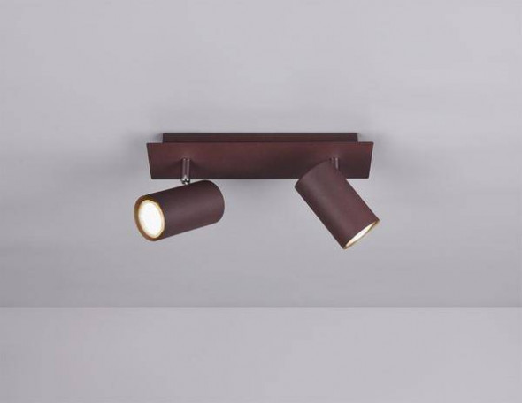 Lampa sufitowa Trio MARLEY miedziany reflektorek