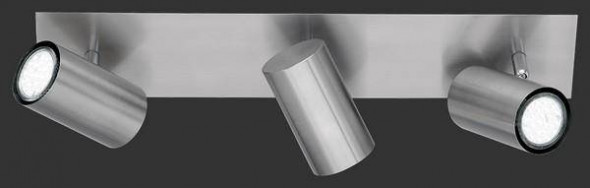 Lampa sufitowa Trio MARLEY nikiel mat reflektorek