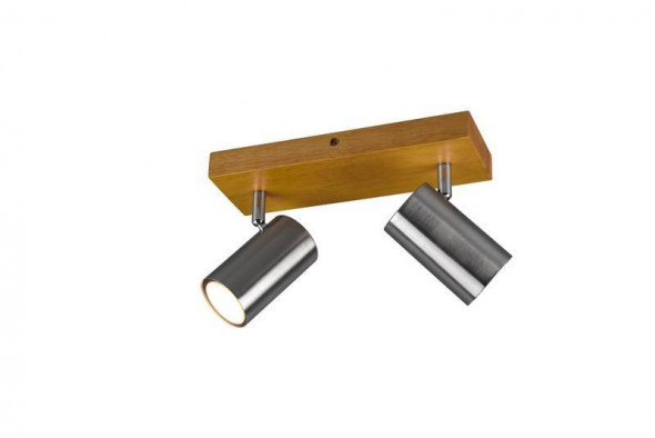 Lampa sufitowa Trio Marley nikiel mat reflektorek