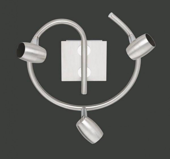 Lampa sufitowa Trio MICHAEL nikiel mat reflektorek