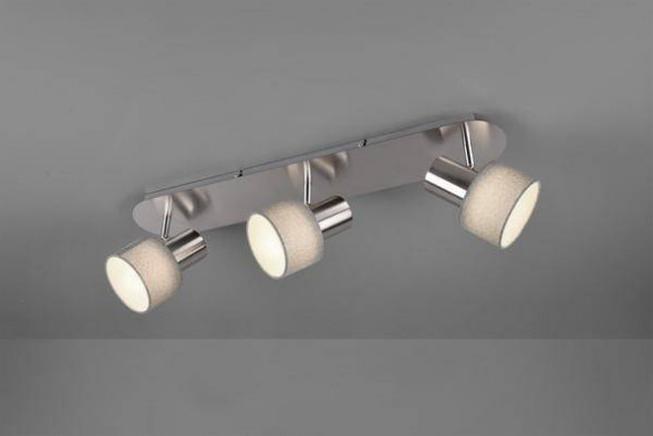 Lampa sufitowa Trio WAILER nikiel matszara reflektorek