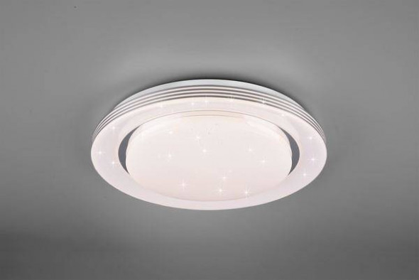 Lampa suftiowa RL ATRIA Pilot w zestawie Płynna zmiana barwy światła Wbudowany ściemniacz biała nowoczesna Led