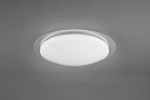 Lampa suftiowa RL BILBO Pilot w zestawie RGBW Płynna zmiana barwy światła Wbudowany ściemniacz białatransparentny nowoczesna Led