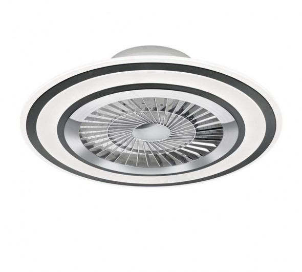 Lampa suftiowa RL FLAGA czarna pilot w zestawie wbudowany ściemniacz płynna zmiana barwy światła funkcja lampki nocnej nowoczesna Led